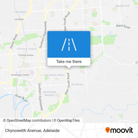 Chynoweth Avenue map