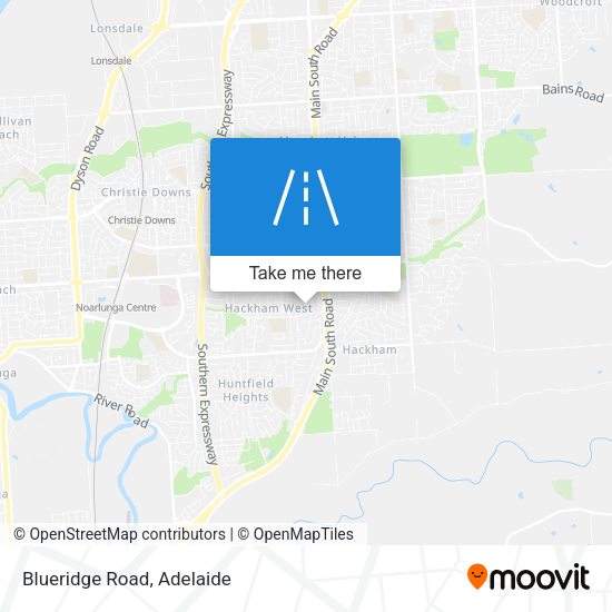 Blueridge Road map