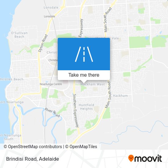 Brindisi Road map