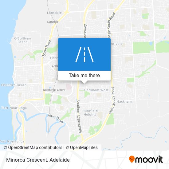 Minorca Crescent map