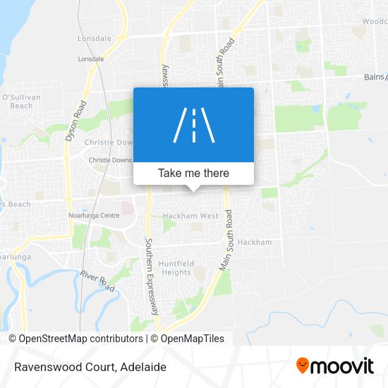 Ravenswood Court map