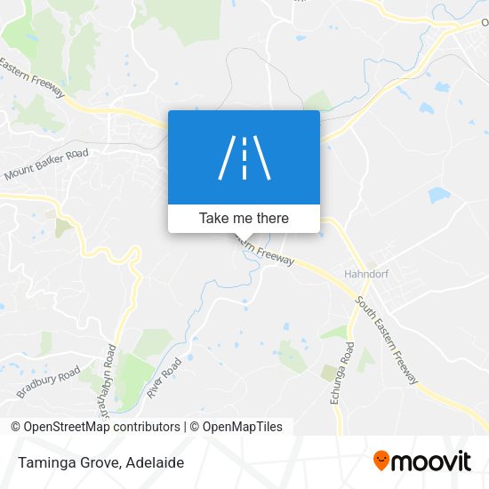 Taminga Grove map