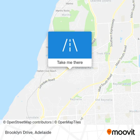 Brooklyn Drive map