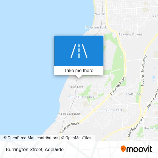 Burrington Street map