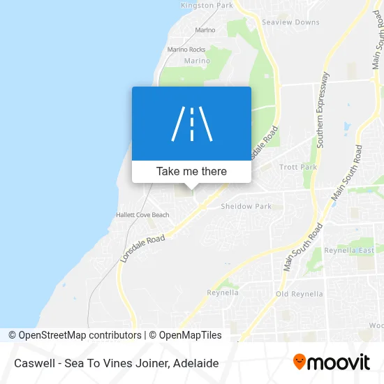 Caswell - Sea To Vines Joiner map