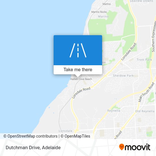 Dutchman Drive map