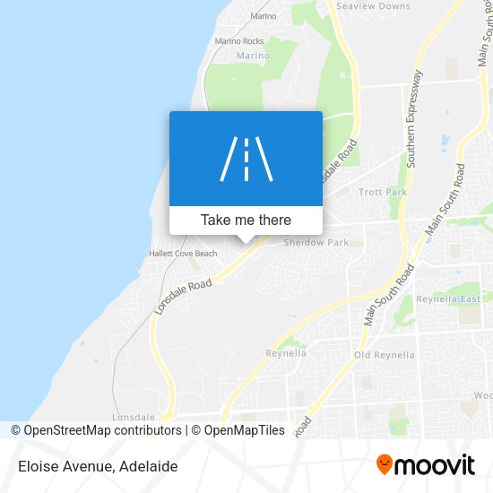 Eloise Avenue map