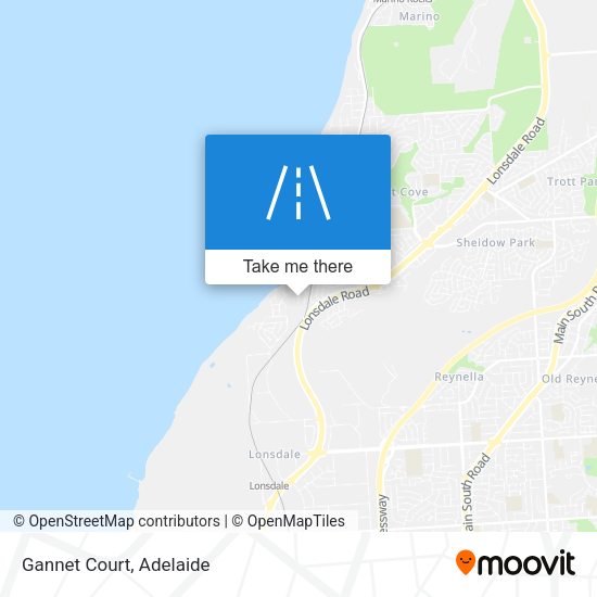 Gannet Court map