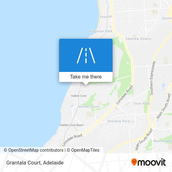Grantala Court map