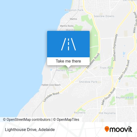 Lighthouse Drive map