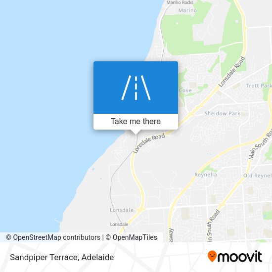 Sandpiper Terrace map