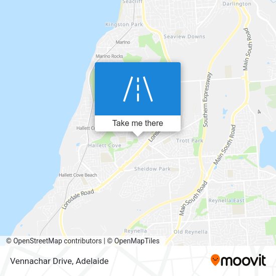 Vennachar Drive map