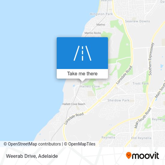 Weerab Drive map