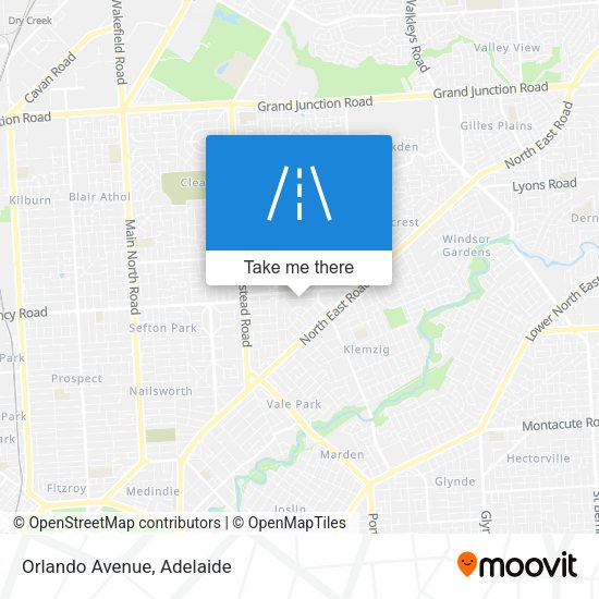 Orlando Avenue map