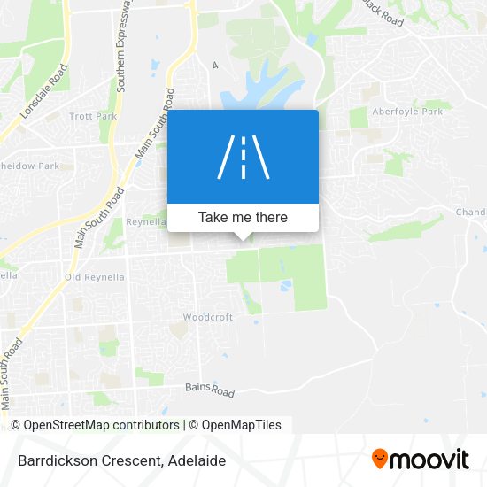 Barrdickson Crescent map