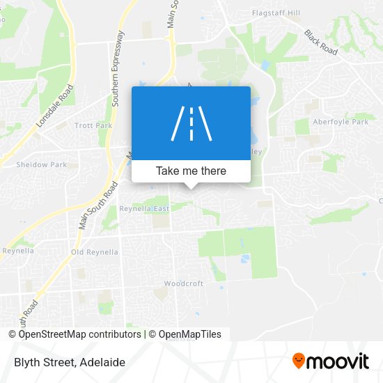 Blyth Street map