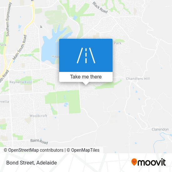 Bond Street map