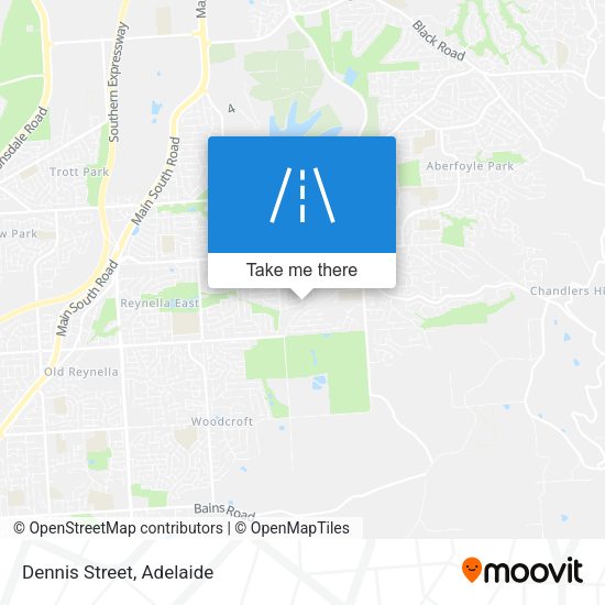 Dennis Street map
