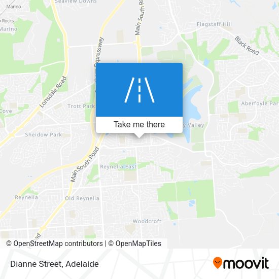 Dianne Street map