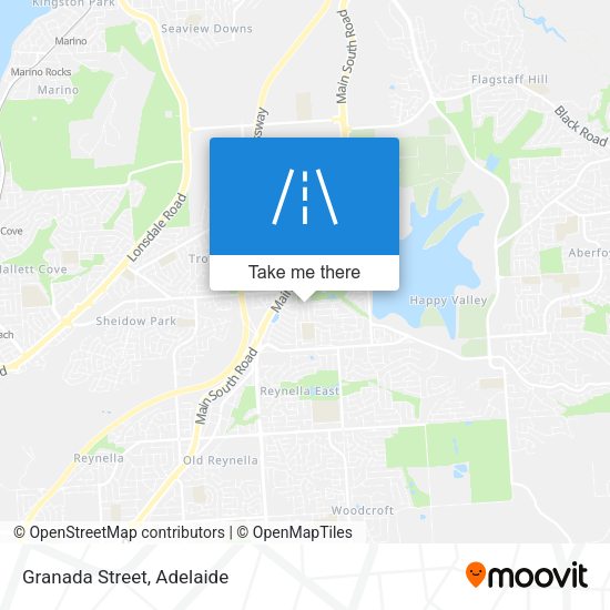 Granada Street map