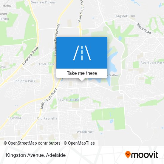 Kingston Avenue map