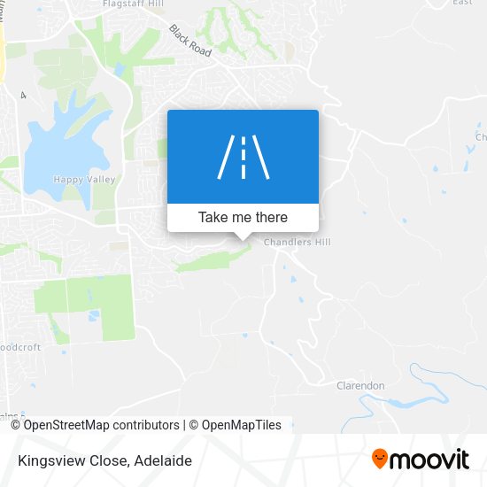 Kingsview Close map