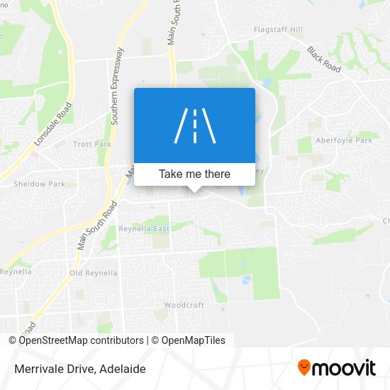 Merrivale Drive map