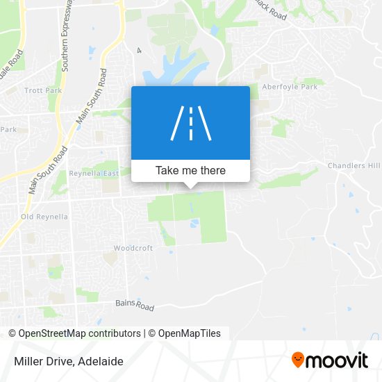 Miller Drive map