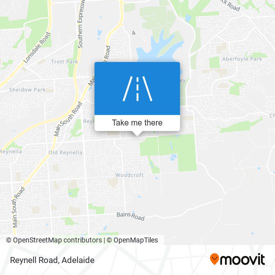 Reynell Road map