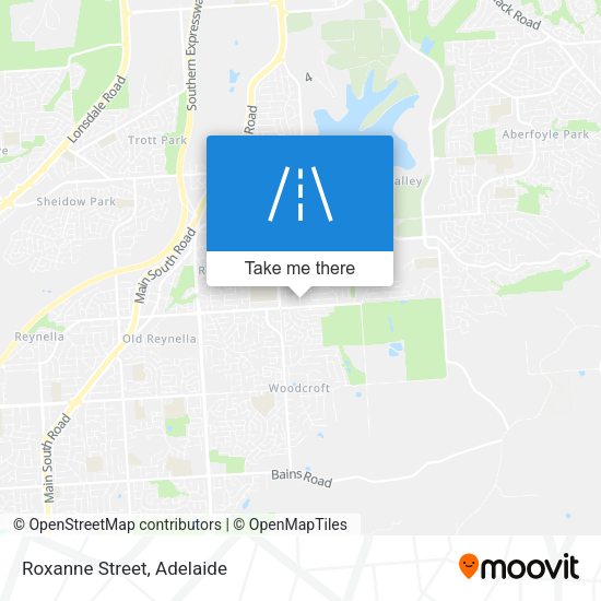 Roxanne Street map