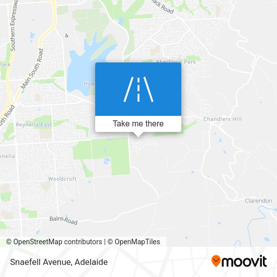 Snaefell Avenue map