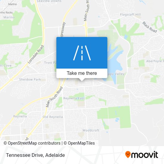 Tennessee Drive map