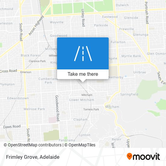 Frimley Grove map