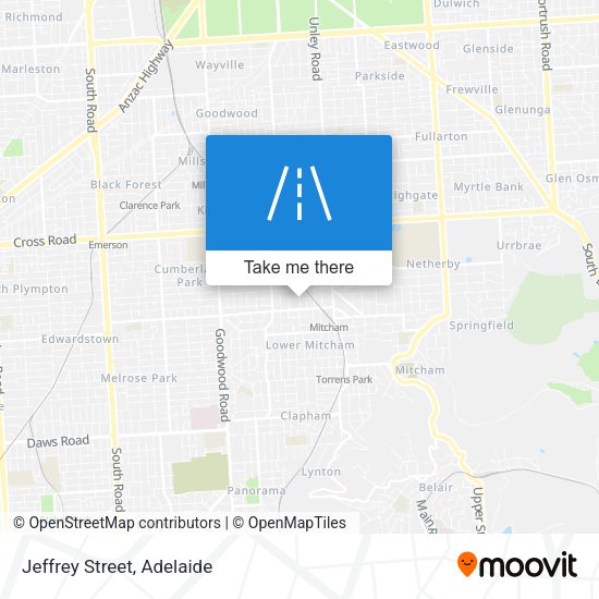 Jeffrey Street map