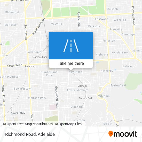 Richmond Road map