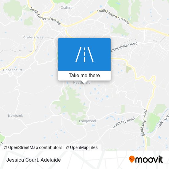 Jessica Court map