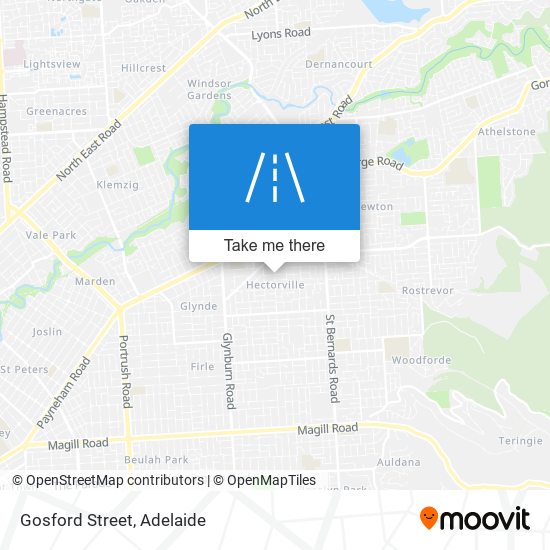 Gosford Street map