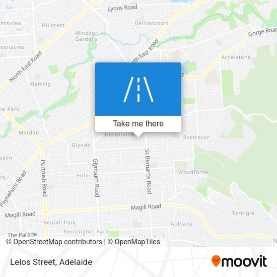 Lelos Street map