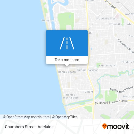 Chambers Street map