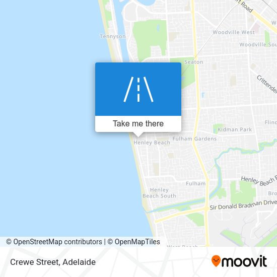 Crewe Street map