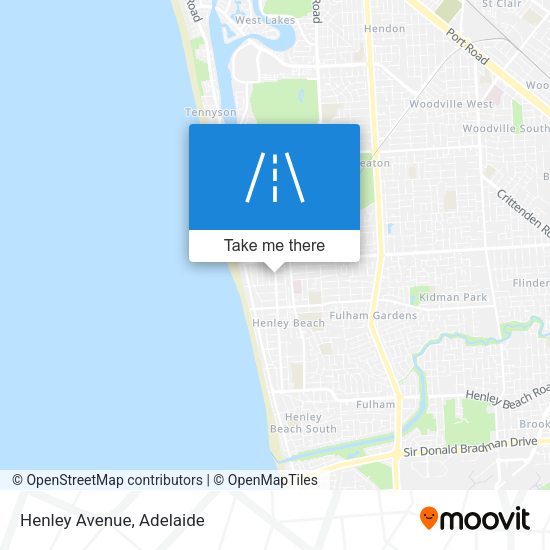Henley Avenue map