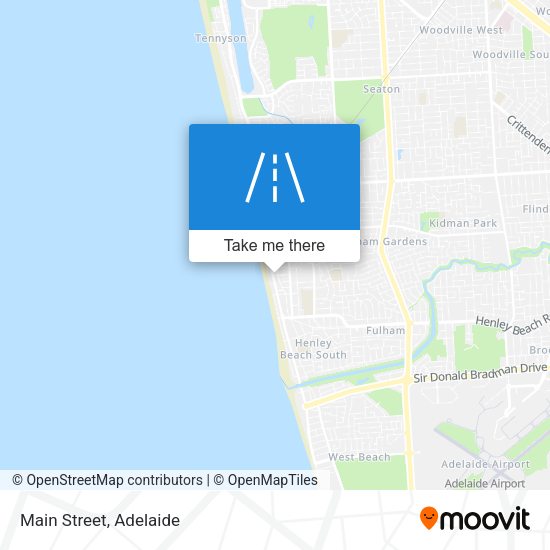 Main Street map