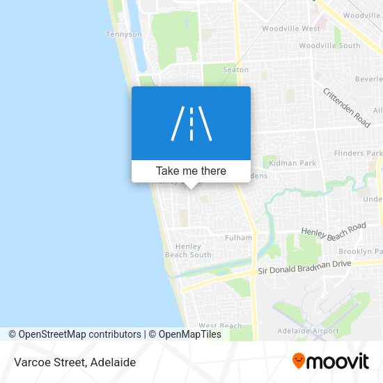Varcoe Street map