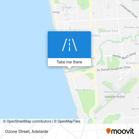 Ozone Street map