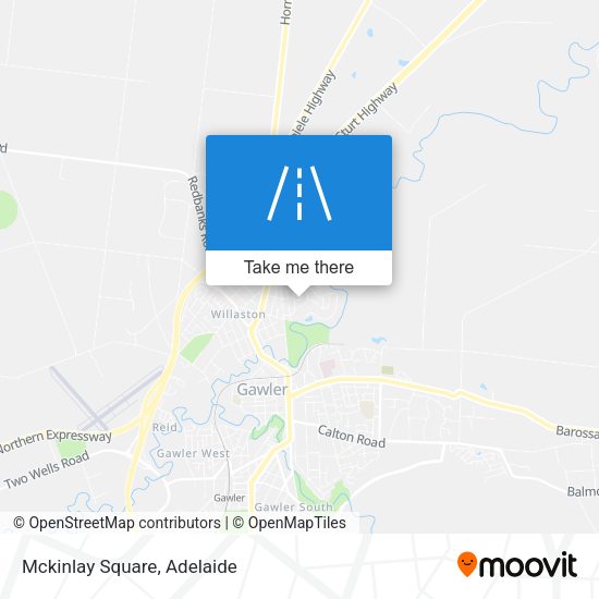 Mckinlay Square map