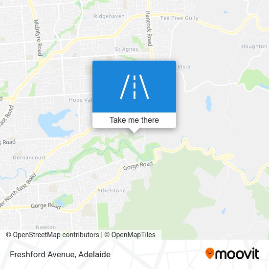 Freshford Avenue map