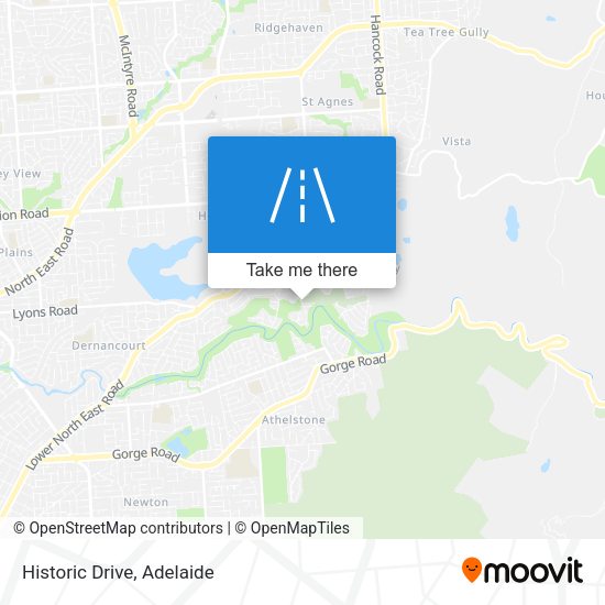 Historic Drive map
