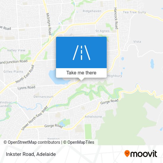 Inkster Road map