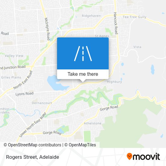 Rogers Street map