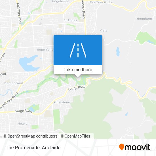 The Promenade map